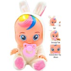Global Toys Ağlayan ve Konuşan Et Bebek Mavi Beyaz Pembe Renk 3+ Yaş Kız Çocuk İçin