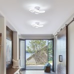 Elegance Modern Plafonyer Power LED Avize Beyaz Işık- Beyaz Kasa