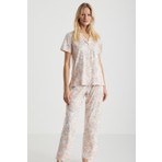 Lilya Düğmeli Pijama Takımı
