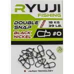 Ryuji Double Snap Klips (10 Adet) - 0