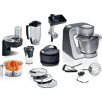 Bosch Mum58359 Serie 4 Mutfak Makinesi Mum 5 1000 W Metalik Inoks Gümüş