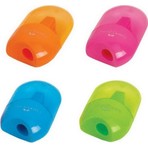 Faber-Castell Mini Apple Neon Kalemtraş 1 Adet Karışık Renk Standart Ölçülerde Kullanım İçin