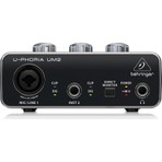 Behringer U-PHORIA UM2 2x2 USB Ses Kartı Kompakt Tasarım ve Kolay Bağlantı İmkanları