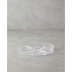 Fecta Cam 4 Bölmeli Çerezlik 28X18 cm Şeffaf