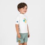 Nabaiji Bebek/Çocuk Deniz Şortu - Açık Haki