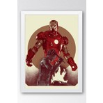 Iron Man Çerçeveli Tablo - Demir Adam Marvel Film Posteri Tablo