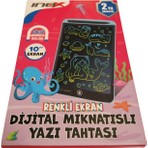 Inox Mıknatıslı Dijital Yazı Tahtası 10 inç Siyah Hafif ve Taşınabilir Özellikleriyle