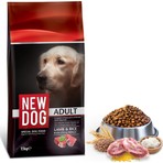 New Dog Kuzu Etli & Pirinçli Yetişkin Köpek Maması 15 kg
