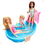 Barbie Bebek ve Havuz Oyun Seti HRJ74