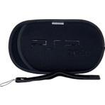 YUES PSP 2000/3000 Soft Çanta Kılıf + Bileklik – Siyah (PSP-2000/3000 Uyumlu)