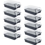 Smartware 10'lu Set Erkek Antrasit Ayakkabı Kutusu