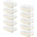 Smartware 10'lu Set 5 Kadın & 5 Erkek Latte Ayakkabı Kutusu