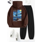 Van Gogh Sırt Baskılı Unisex Eşofman Takımı