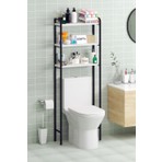 Egemev Klozet Üstü Düzenleyici Raf Banyo Düzenleyici Klozet Üstü Raf Banyo Raf Dolap