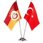 Gs Store Galatasaray Çiftli Masa Bayrağı U191238