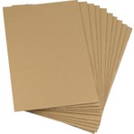 PackMai 50x70cm Oluklu Mukavva  | 10ADET | 4mm Karton (Proje-Puzzle-Tuval-Maket-Okul-Hobi-Çerçeve Kartonu)