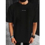 Medinenur I Dont Care Yazı Baskılı Basic T-Shirt
