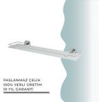 Çelik Banyo Igk Yapı - Çelik Banyo Vizyon Etajer (VZ10-005)