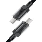 Acefast USB-C to USB-C PD60W Güç 1.2 Metre Kablo PPS 2.0 - Super Hızlı Şarj - Apple Uyumlu Type-C Şarj Data Kablosu - C12-03 (Acefast Türkiye Garantili)