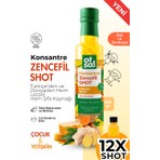 Otsa Ginger Shot, Portakal, Limon, Bal Ve C Vitamini Içeren Doğal Karışım Zencefil Shot 350g
