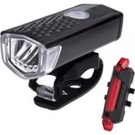 Tex XBYC-6116 Ön-Arka IŞIK-250L- USB Şarjlı - Siyah