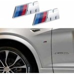 Bmw ///m Logo Küçük Çamurluk Arması Bmw Logo - M Logo - 1 Adet
