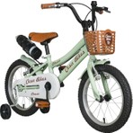 CESA BİSİKLET Cesa Bikes Coffee Collectıon 16 Jant Özel Kabartma Etiket 4-7 Yaş Pastel Yeşil Çocuk Bisikleti