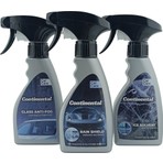 Continental Kış Seti Rain Shıeld Yağmur Kaydırıcı Ice Solvent Buz Çözücü Glass Anti-Fog Buğu Önleyici