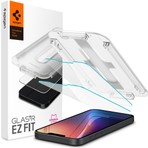 Spigen iPhone 17e / 16e / 14 / 13 Pro / 13 ile Uyumlu Ekran Koruyucu Cam Kolay Kurulum Glas.tR EZ Fit (2 Adet) - AGL03385