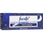 Facelle Gece Tampon 16'lı Ekstra Yumuşak Dokulu ve Rahat Kullanım Sunar