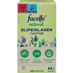 Facelle Natural 40'lı Normal Ped Organik Pamukla Üretilmiş Nefes Alabilen Yapıya Sahip