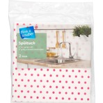Flink & Sauber Mutfak Bezi 2'li 35x35 cm Yüksek Emicilik ve Kolay Temizlik Özellikli