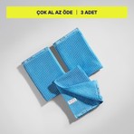 Silva Mikrofiber Temizlik Bezi 40 x 40 cm 3'lü Paket Zorlu Lekeler İçin Yüksek Emicilik