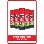 Pritt Stick Yapıştırıcı 43 gr. (5 Adet)