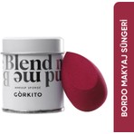 Görkito Makyaj Süngeri - Bordo