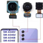 Telefon Kulübesi Samsung A54 (A546E) Uyumlu Arka Kamera Full ve Tamir Seti