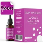 Raw Material Lugol Solüsyon 1000 İyot Damlası 30 ml Sıvı İçerik ile Analitik Grade