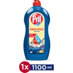 Pril Sirke Etkili Özel Seri Bulaşık Deterjanı 1100 ml Güçlü Yağ Çözme ve Limon Kokulu