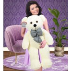 Özgüner Oyuncak Peluşçu Dayı 120 Papyonlu Sevimli Ayıcık