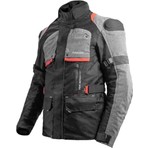 Prosev Nf 2500 Airbag Korumalı Motosiklet Montu Poliüretan Su Geçirmez 3XL Siyah/Kırmızı/Gri Renkli