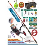 Phantom Profesyonel Göl ve Deniz Olta Takımı 3.90 Metre 250gr Atar Yüksek Dayanıklılık ve Ergonomik Tasarım