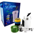 SunSun hw-603b Dış Filtre 400 Litre Debi 150 Litrelik Akvaryumlar için 2.3 Litre Filtre Kapasitesi