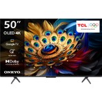 TCL 50C655 50'' 126 Ekran Uydu Alıcılı 4K Ultra HD Google QLED TV