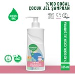Siveno %100 Doğal Bebek Çocuk Jel Şampuanı Yenidoğan Saç Vücut Konak Önleyici 325 ml