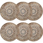 Ephesus Servis Tabağı Seti 6lı -26CM
