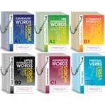 Modern English 6'lı Kelime Kartı Seti Mesleki Hazırlık Ciltsiz A1-A2-B1-B2-C1-Phrasal Verbs