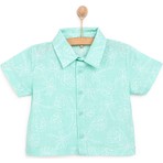 HelloBaby Aqua Dreams Erkek Gömlek Erkek Bebek