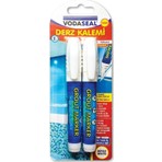 Vodaseal Fayans Derz Kalemi Yedek Uçlu Beyaz 2 li Set