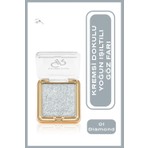 Golden Rose Glitter Glow Eyeshadow No: 01 Diamond - Simli Kremsi Göz Farı