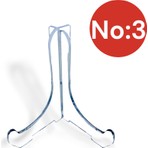Tek-İş Geçmeli Teşhir Ayakları No:3 13X15CM Pleksi Çerçeve Tabak Standı Şık ve Dayanıklı